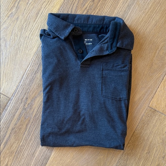 Under Armour Grey/Navy Polo Shirt - Picture 3 of 3